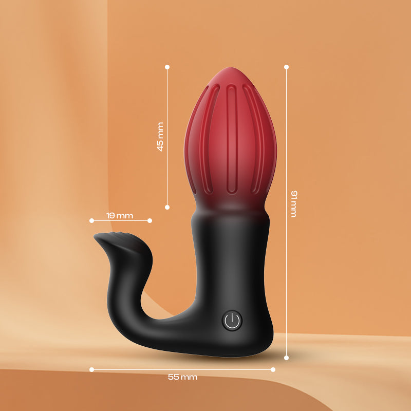 Naughty Navigator – Vibrating Anal Plug With Remote Control