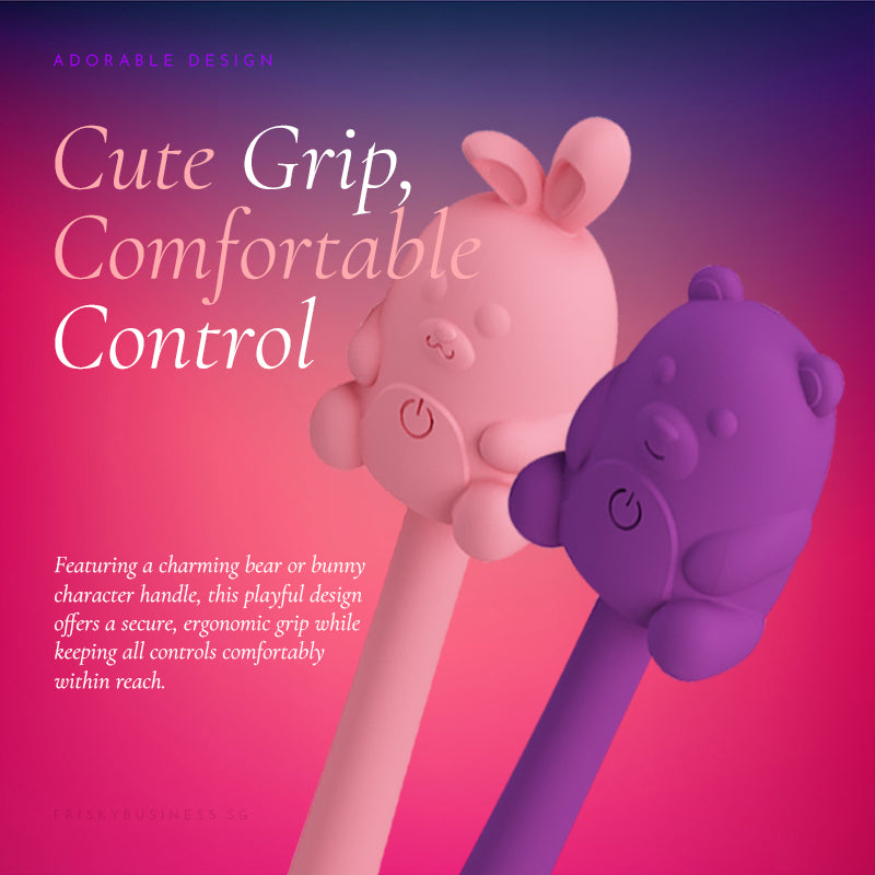 Petit Paws — Bendable Cartoon Wand Vibrator