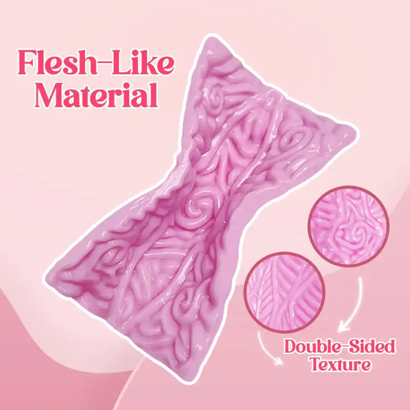 Pleasure Care - Manual Two-Sided Masturbating Silicone - Frisky Business Adult Sex Toys Shop
