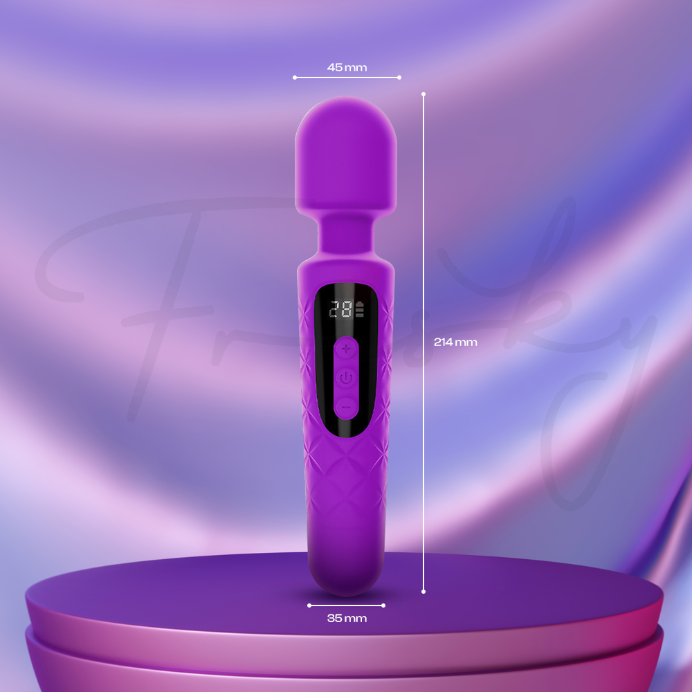 Radielle - LED Display AV Wand Vibrator