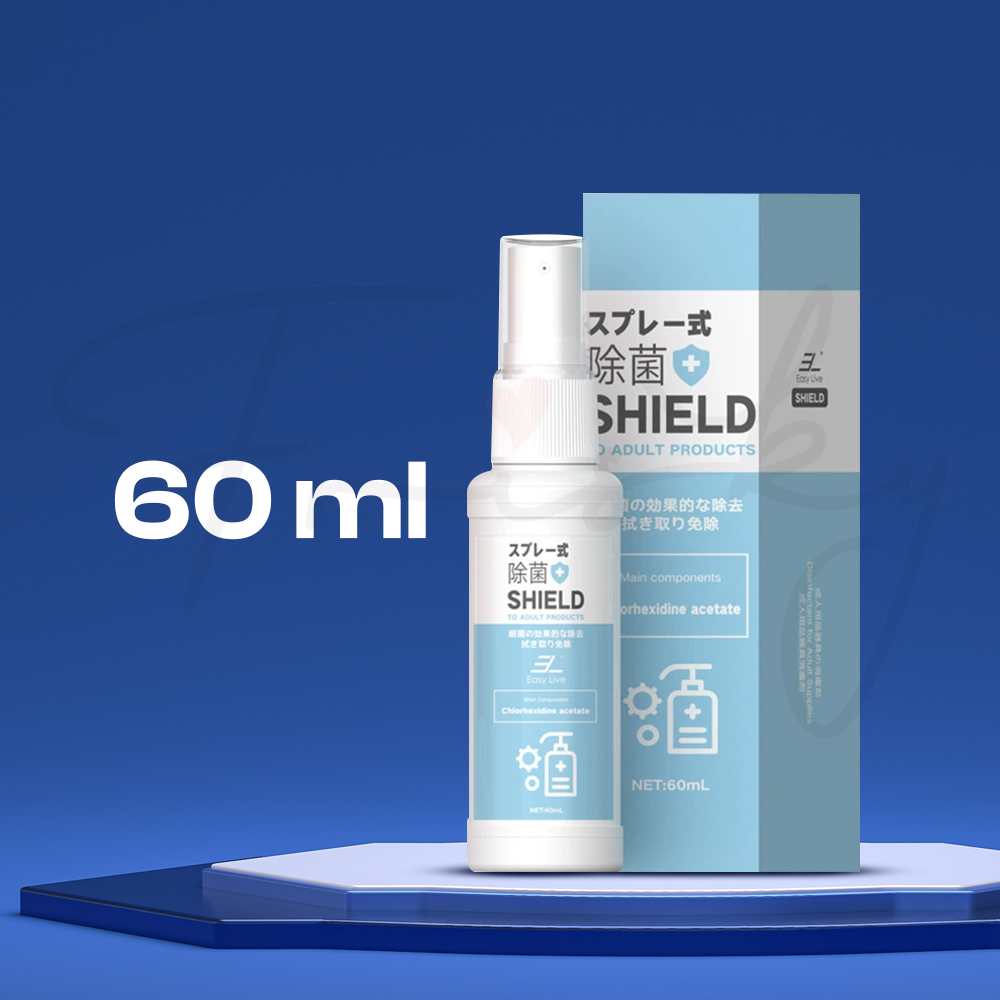 Shield -  Disinfectant Spray 60ml, Adult Sex Toys Sanitizer