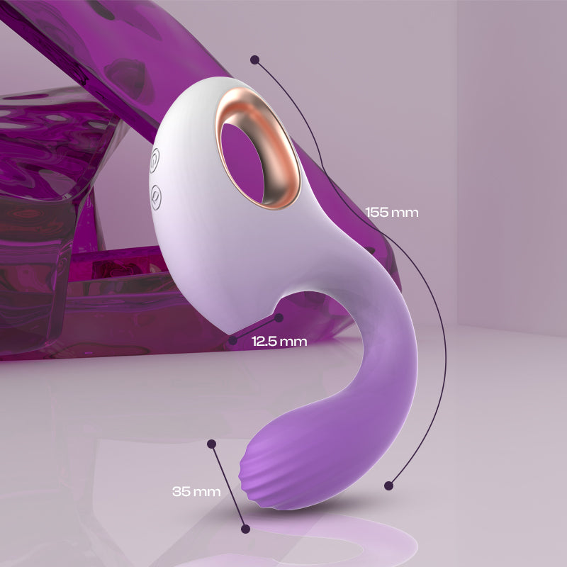 Sofea Symmetry - Female Gradient Vibrator with Suction