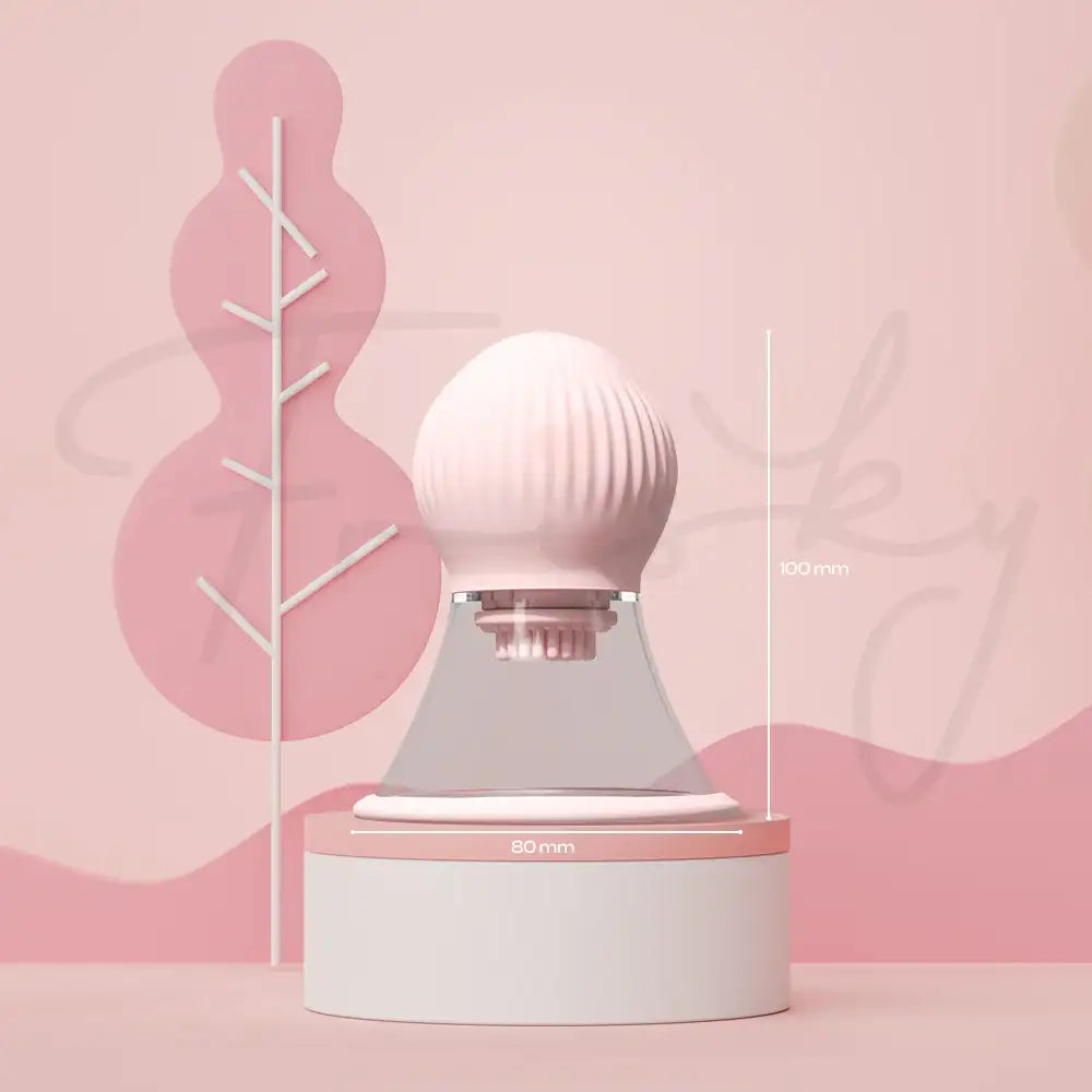 SuckleSpin - APP Control Breast Rotating Suction Vibrator - Frisky Business Adult Sex Toys Shop
