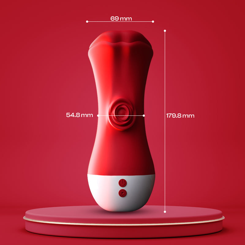 Tempting Kiss - Lip-Shaped Auto Suction Masturbator
