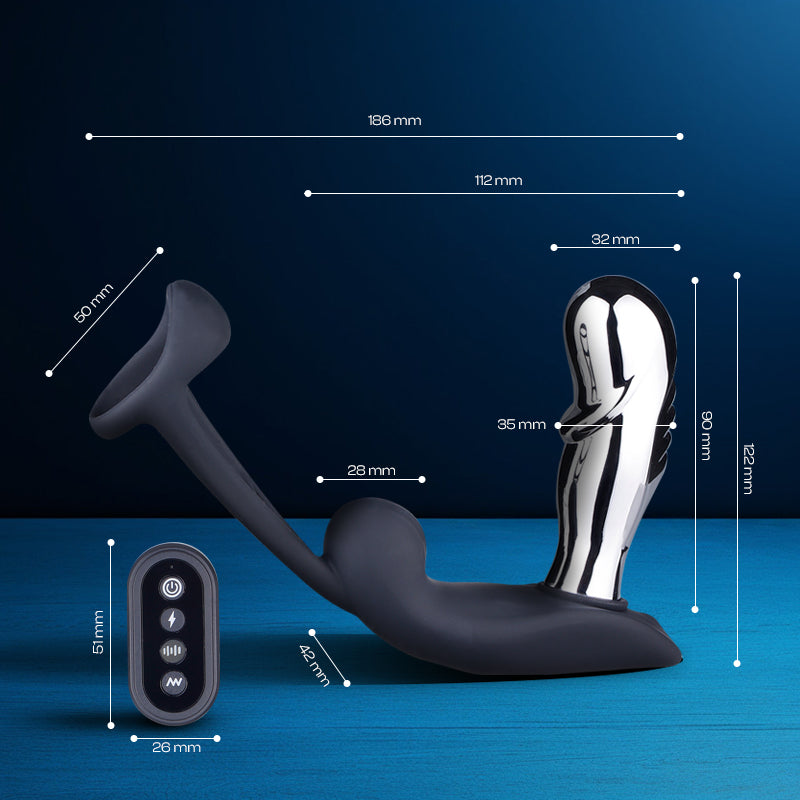 Tesla Torrent - Electric Shock Prostate Massager with Remote Control