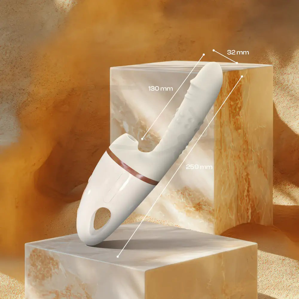 ThrumLure - Thrusting Vibrator With Suction - Frisky Business Adult Sex Toys Shop