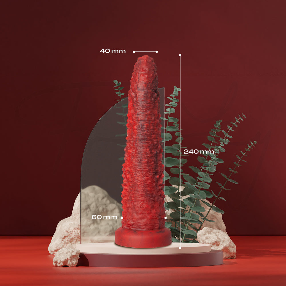 UntamedTease - Beast Tongue Thrusting Dildo Remote Control Vibrator