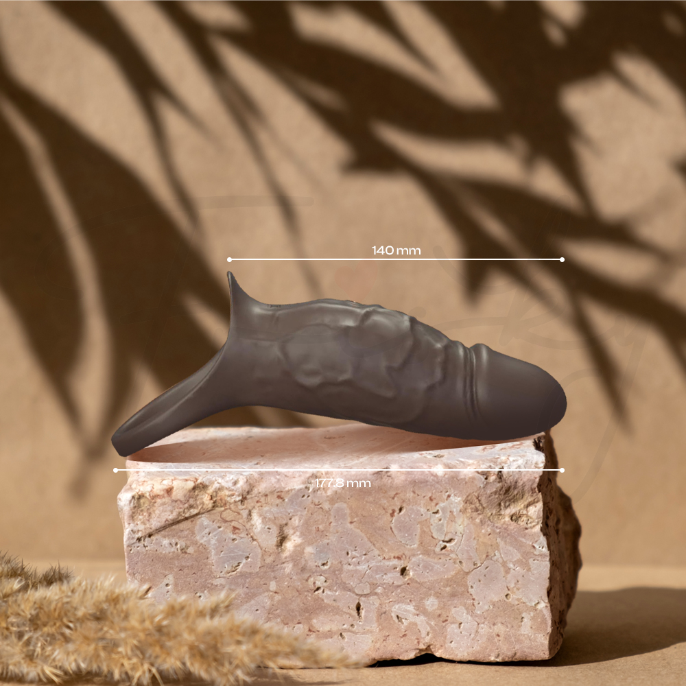 Vulcan Vane – Vibrating Male Enlargement Realistic Penis Sleeve