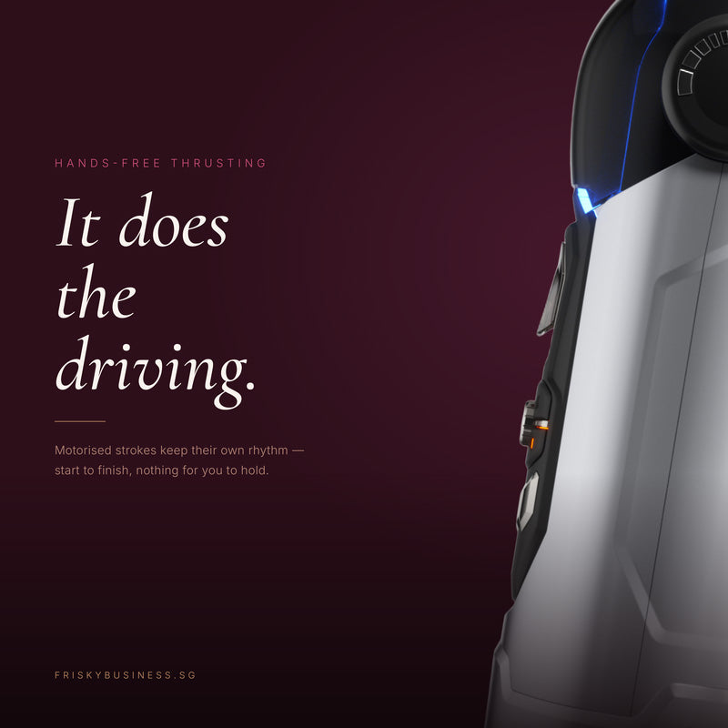 Overdrive Automatic Stroker — Thrusting, Suction & Heating
