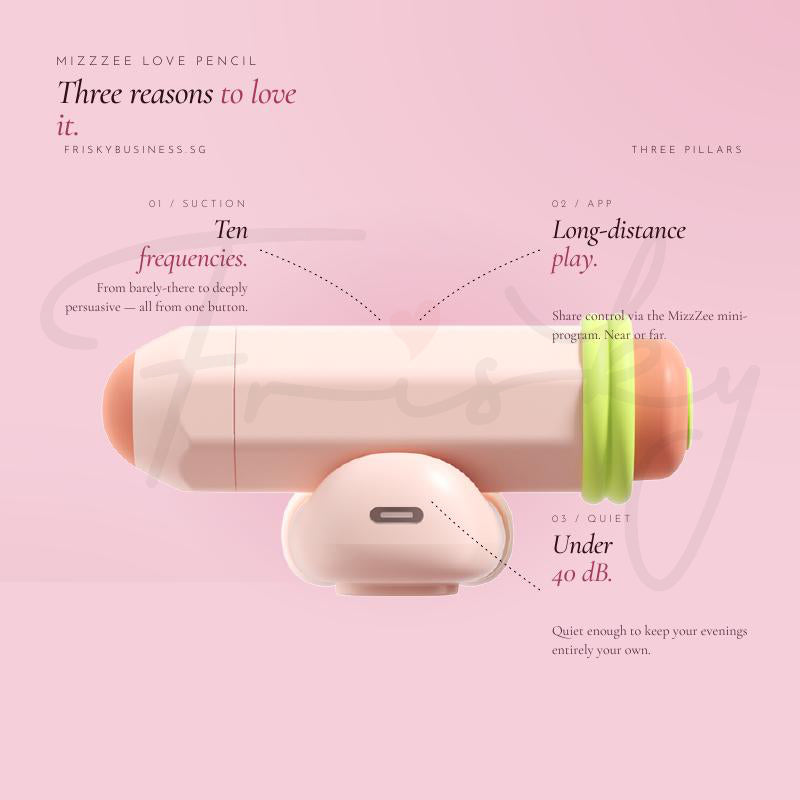 Love Pencil Suction Stimulator