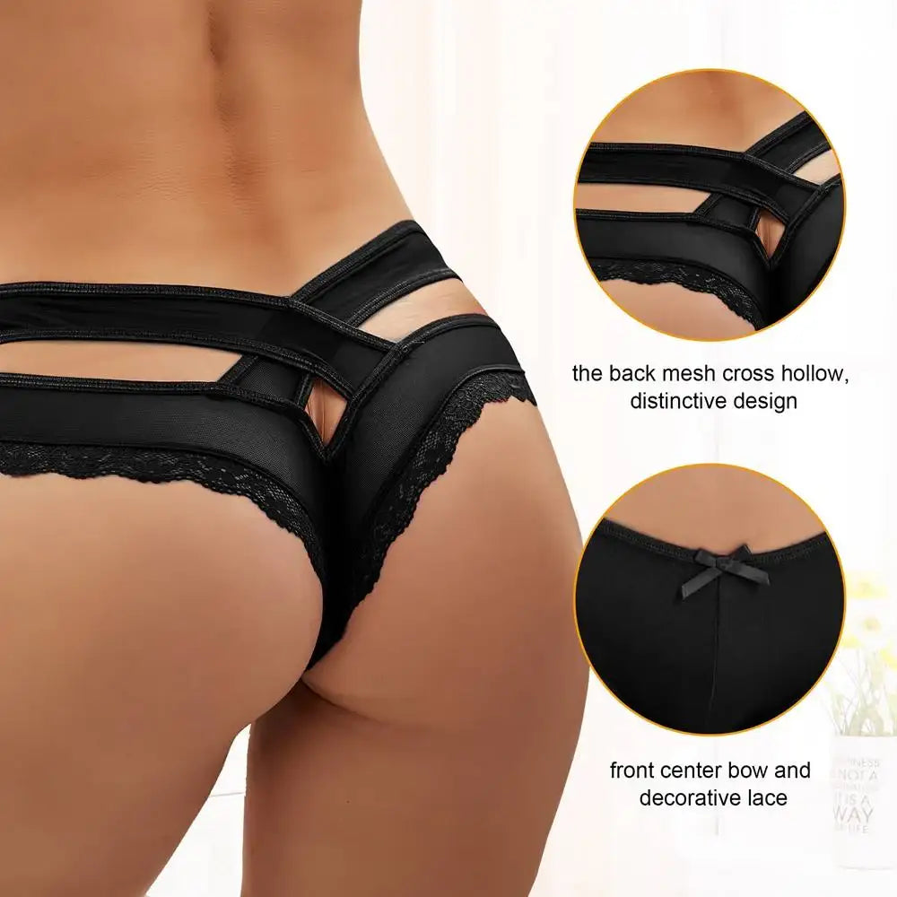 Panties- Hollowed Out Ladies Underwear - Frisky Business Adult Sex Toys Shop