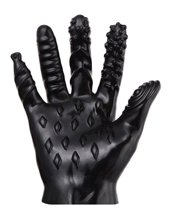 BDSM - 1 Pc Silicone Flirting Multi-textured Gloves