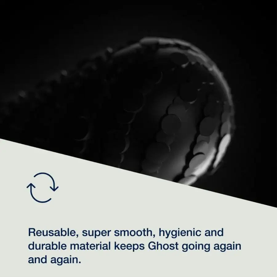 Arcwave Ghost Double Sided Pocket Masturbator - Black - Frisky Business Adult Sex Toys Shop