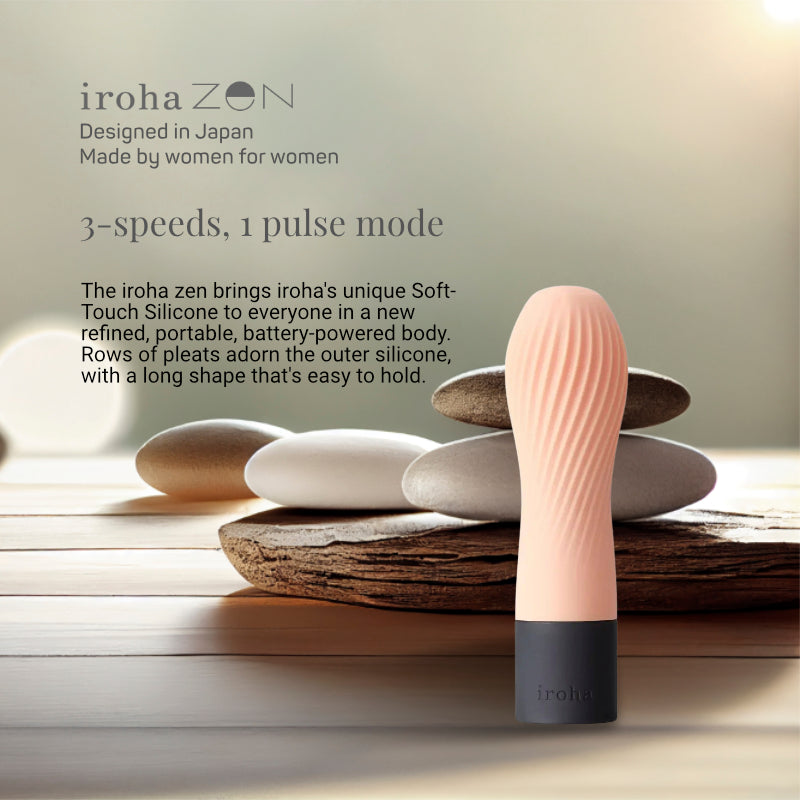 Iroha - Zen Hanacha Ribbed G Spot Massager