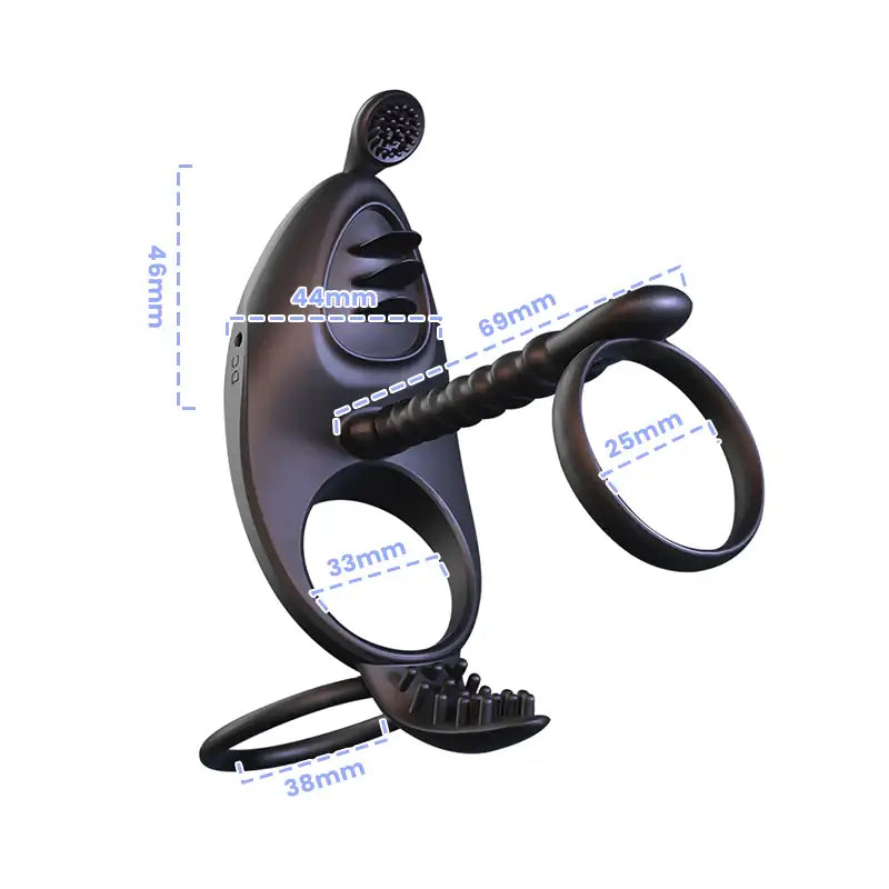 Eclipse Elite - Remote Control Vibrating Cock Ring - Frisky Business Adult Sex Toys Shop