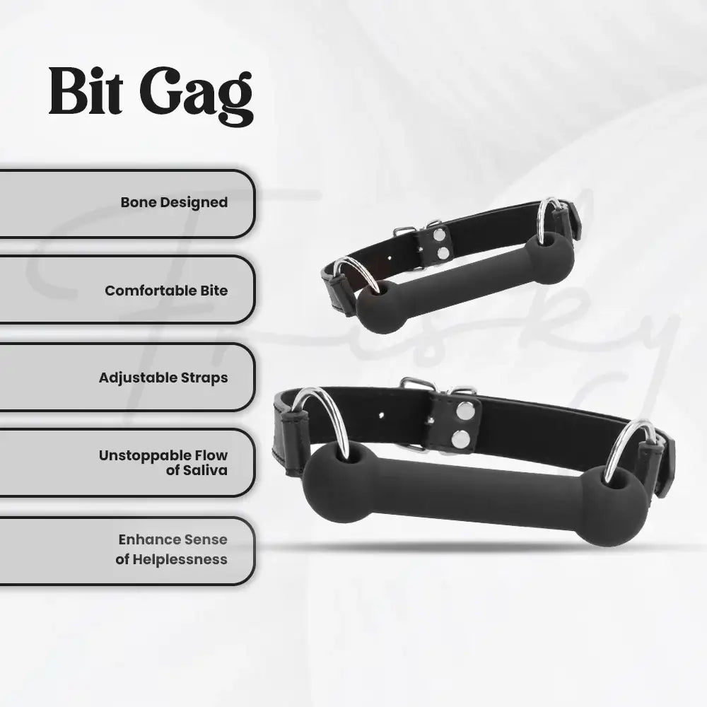 SHOTS Ouch! Bit Gag durable and soft silicone design with fully adjustable straps for safe adult restraint Singapore