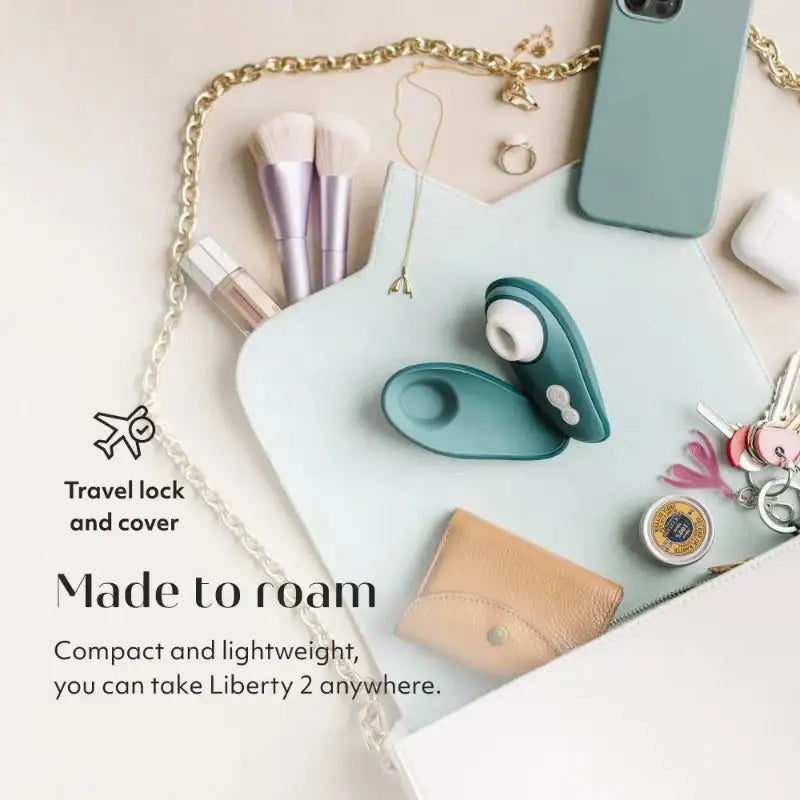 Womanizer Liberty 2 - Dark Petrol - Frisky Business Adult Sex Toys Shop