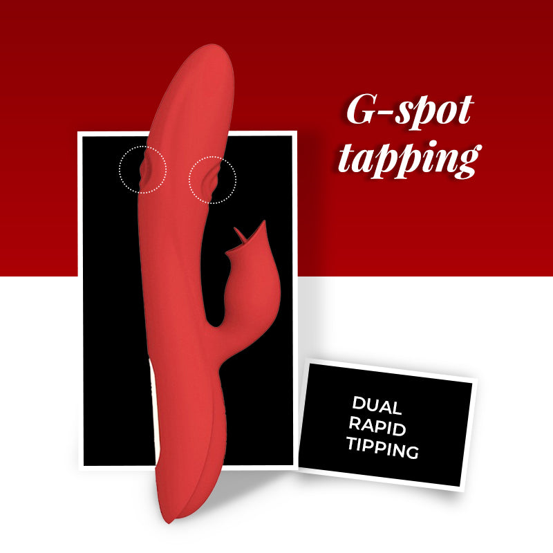 Vibe 'n' Tap - G-spot Vibrator with Tapping and Vibration