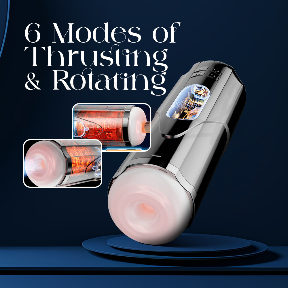 Aero Pulse showing thrusting and rotating motion with highlighted internal movement illustration.