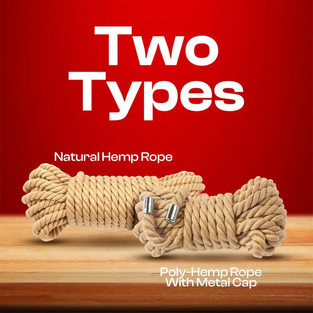 OBEY - BDSM Bondage Hemp Rope - Frisky Business Adult Sex Toys Shop