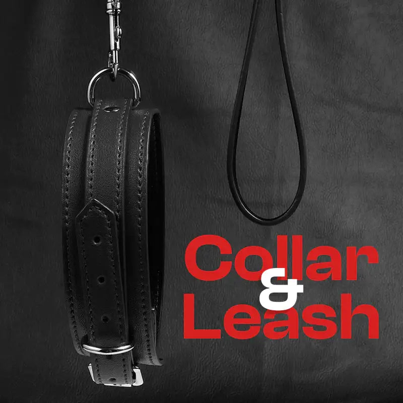 Black Warrior - 7 Pcs BDSM Kit - Frisky Business Adult Sex Toys Shop