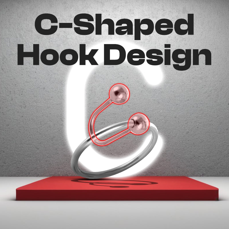 C-Hook Cyclone - Stainless Steel Urethral Sounding