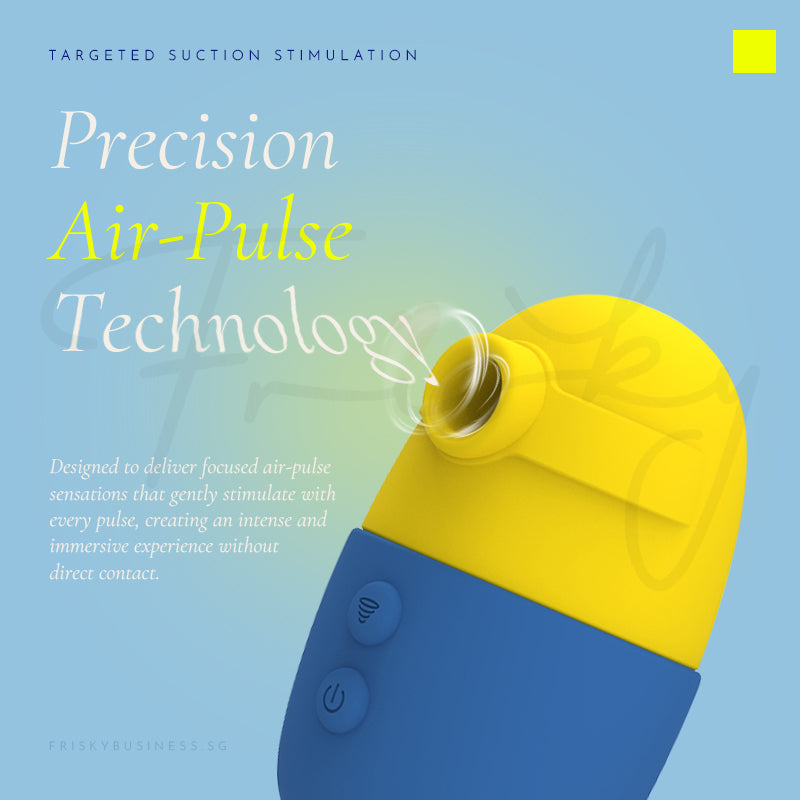 Capsule Kiss Suction Vibrator
