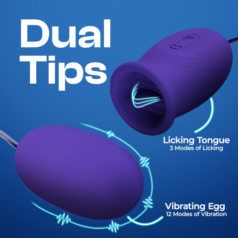 Daisy Dual - Dual Female Egg Vibrator