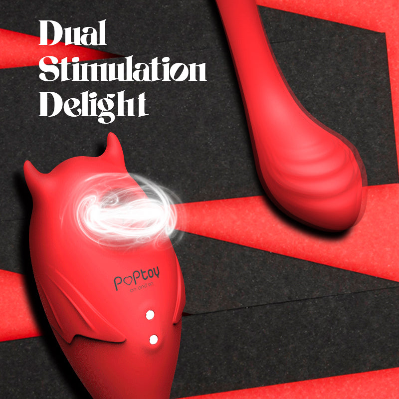 Devil's Kiss – Dual Stimulation Suction Vibrator