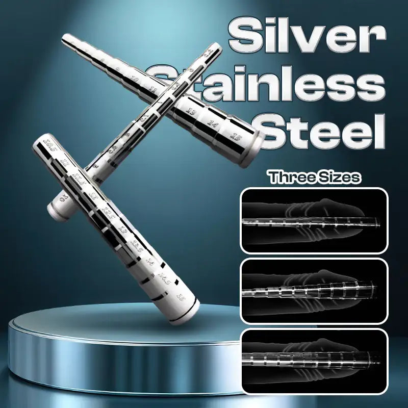 Elevated Exp - Stainless Steel Weighed Urethral Soundings - Frisky Business Adult Sex Toys Shop