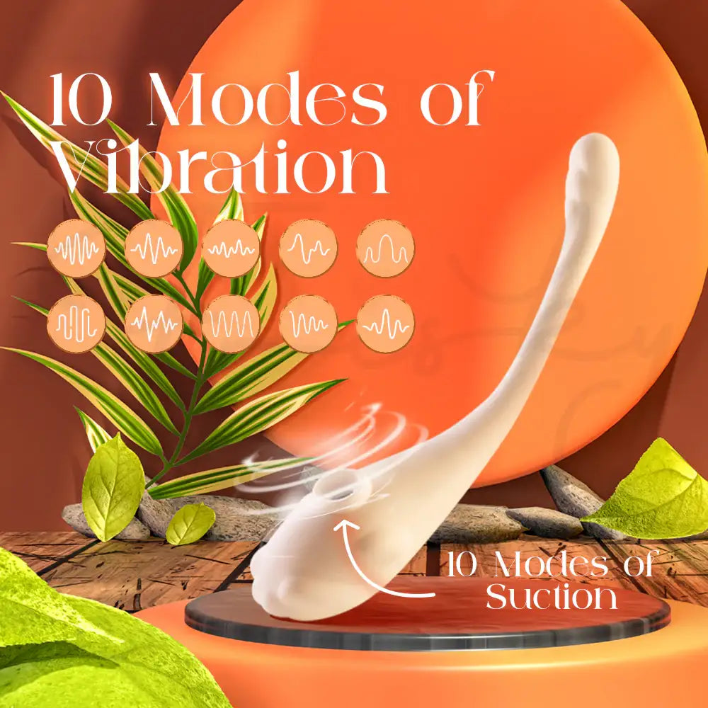 FeatherRush – Orgasm Pen + Suction Vibrator - Frisky Business Adult Sex Toys Shop