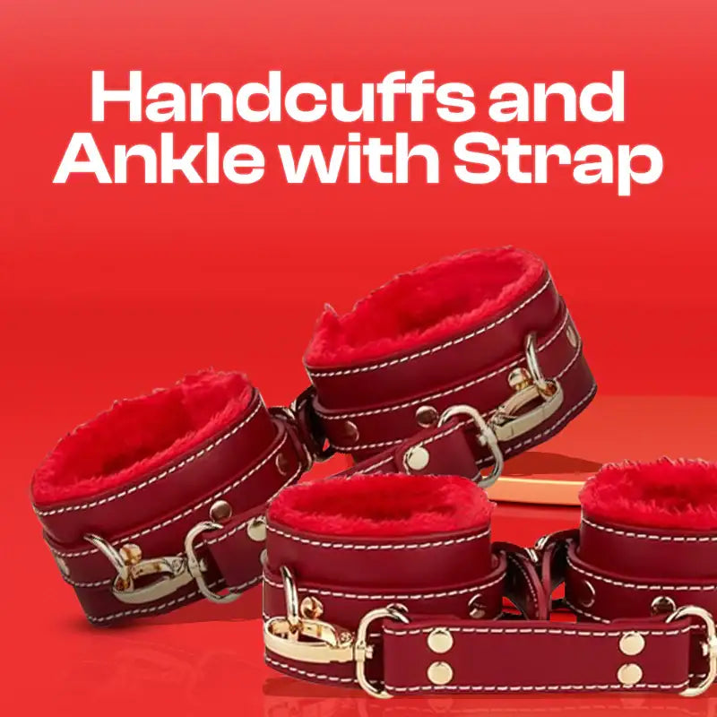 Flame Kissed - 6 Pcs BDSM Starter Kit - Frisky Business Adult Sex Toys Shop