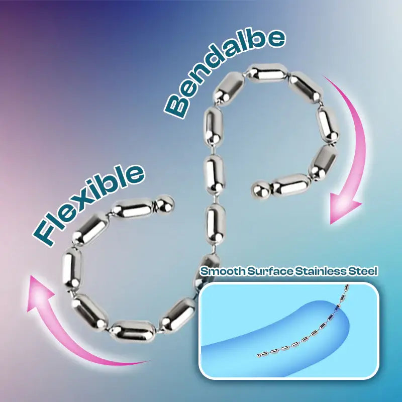 Flex Flow - Flexible Stainless Steel Urethral Soundings - Frisky Business Adult Sex Toys Shop