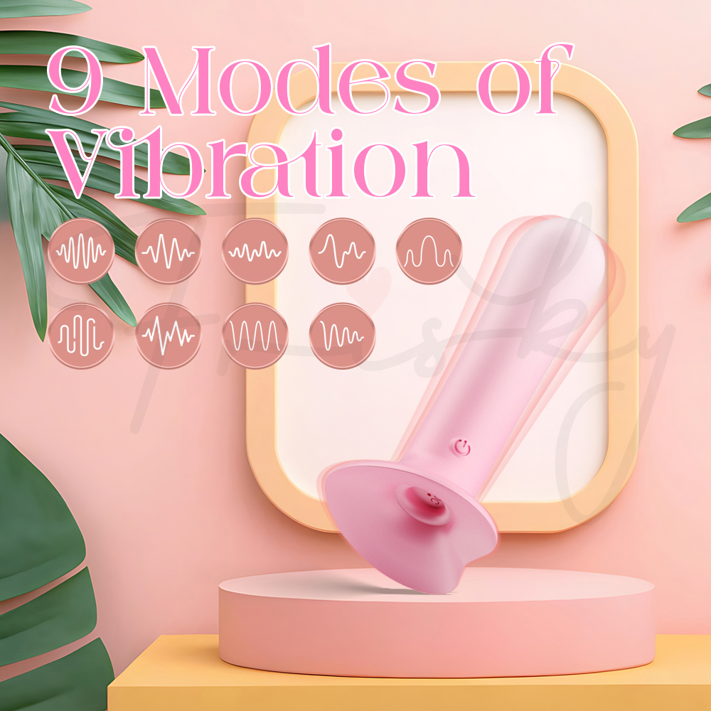 HeartRay – APP Control Anal Baton Vibrator With Suction Base