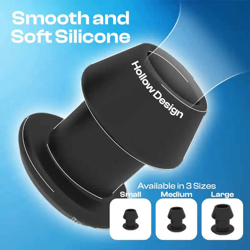 Holy Hollow - Manual Silicone Anal Plug - Frisky Business Adult Sex Toys Shop