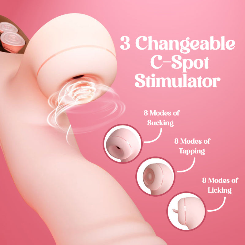 Libobo Lounge - 3-in-1 Dual Vibrator