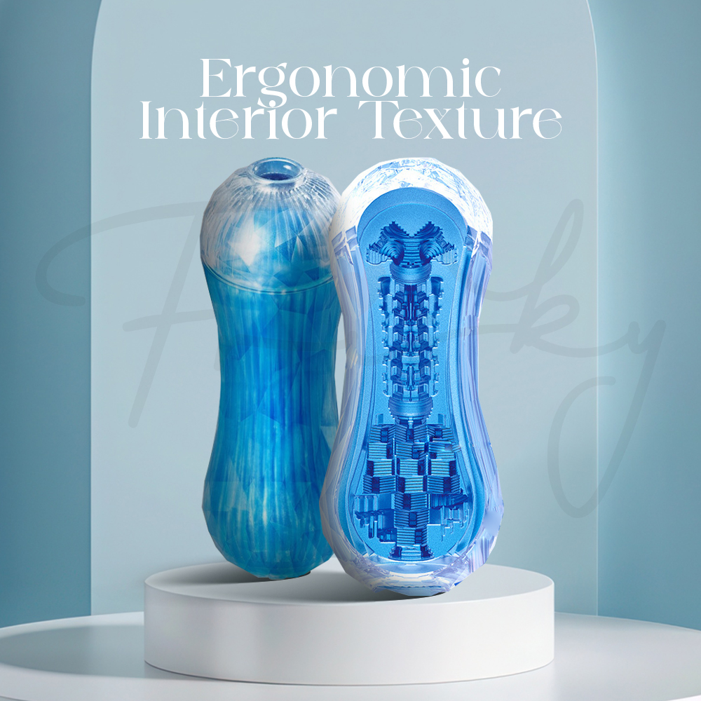 MensMax Cupo cutaway view highlighting detailed ergonomic interior texture for lifelike sensation.