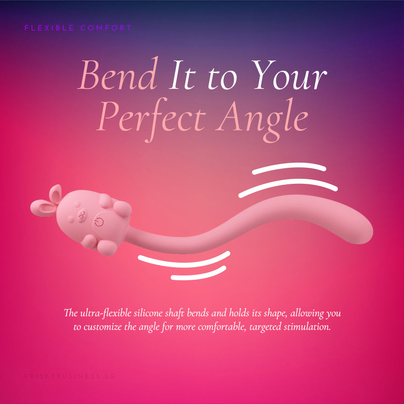 Petit Paws — Bendable Cartoon Wand Vibrator
