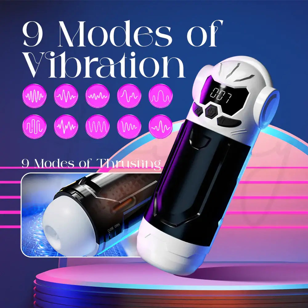 Phantom Embrace - Auto Thrusting Suction Masturbator - Frisky Business Adult Sex Toys Shop