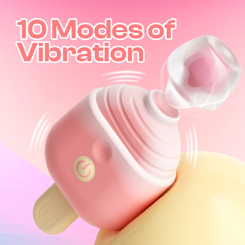 Pop Bliss–Female Suction Vibrator