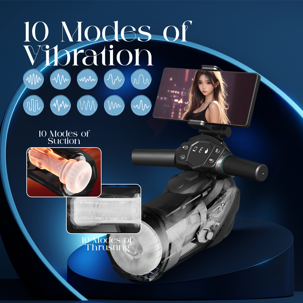 PulseRacer – Auto Thrusting, Suction and Vibrating Masturbator