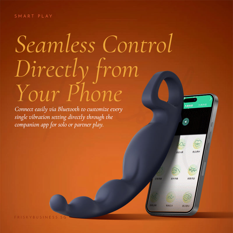 Ripple Curve App-Controlled Massager