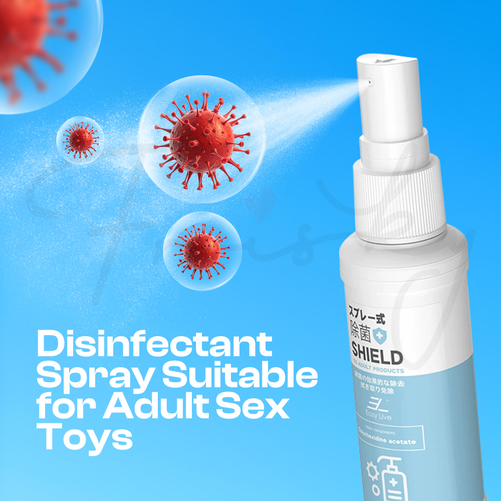 Shield -  Disinfectant Spray 60ml, Adult Sex Toys Sanitizer