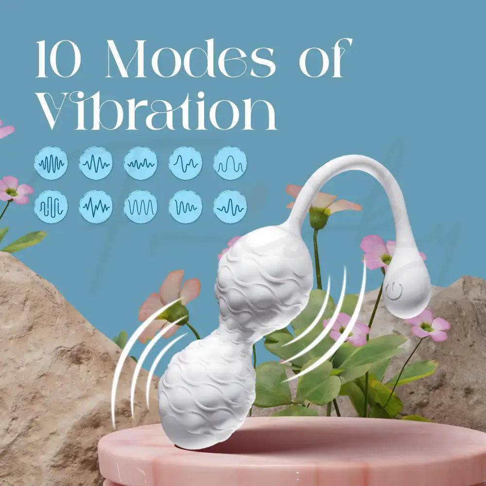 Snow Kiss – Wearable Kegel Egg Vibrator - Frisky Business Adult Sex Toys Shop