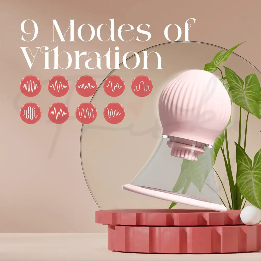 SuckleSpin - APP Control Breast Rotating Suction Vibrator - Frisky Business Adult Sex Toys Shop