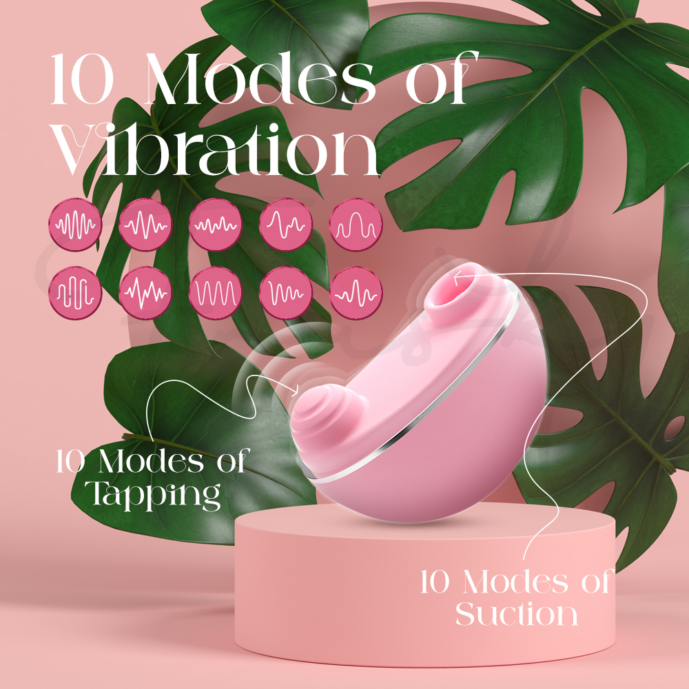 SyncThrob - 3 in 1 Tapping Suction Vibrator