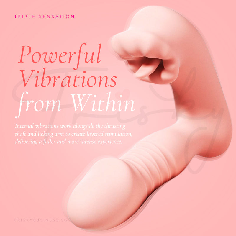 Velvet Lick — Tongue & Thrusting Wearable Vibrator