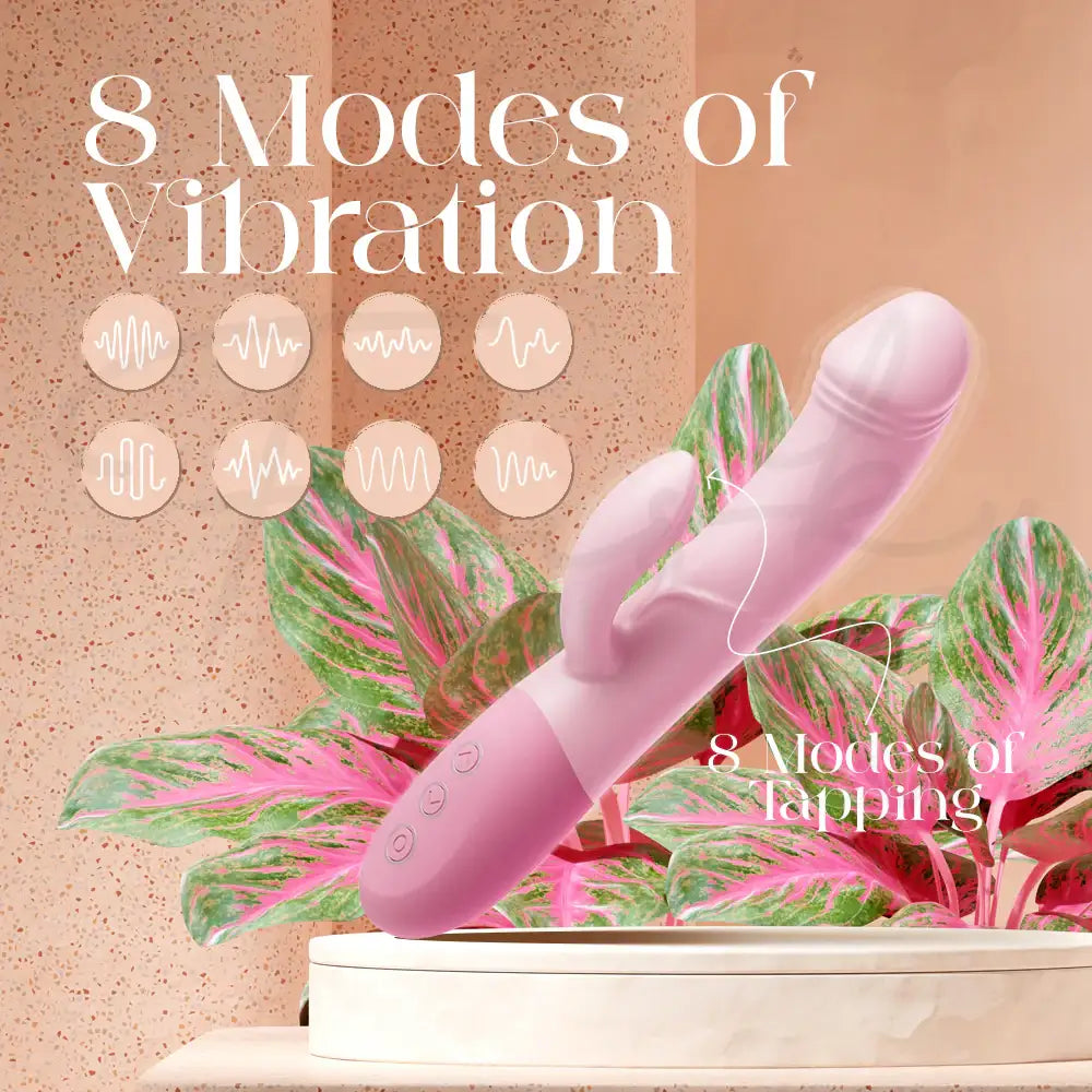 VelviBeat - Clitoral Tapper, G-Spot APP Control Vibrator - Frisky Business Adult Sex Toys Shop