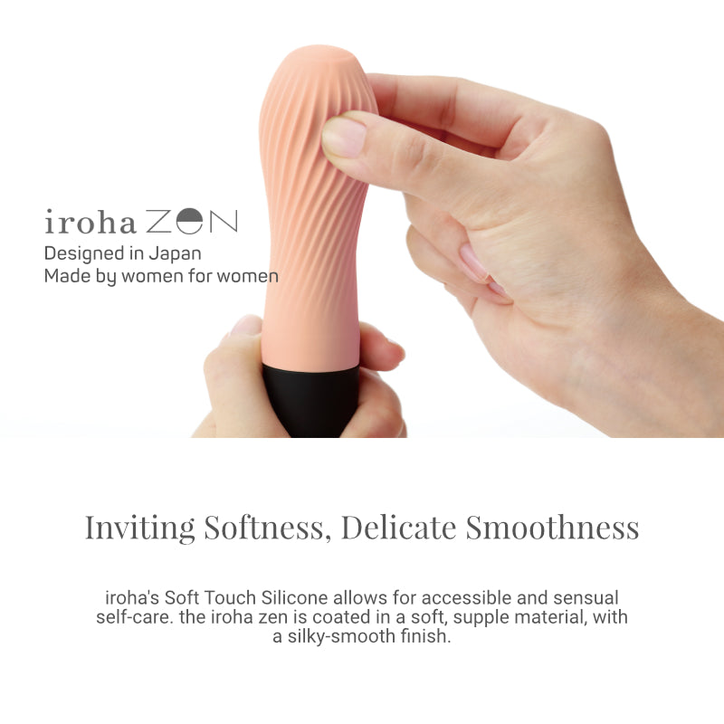 Iroha - Zen Hanacha Ribbed G Spot Massager