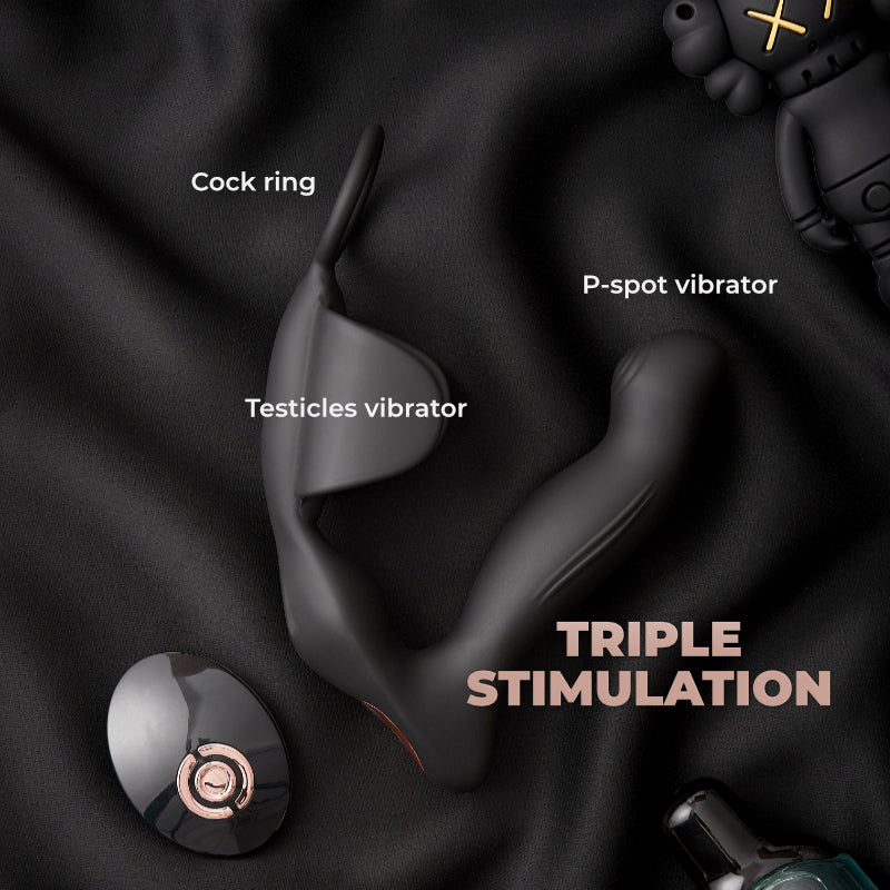 Pleasure Pilot Pro - Retractable Vibrating Prostate Massager